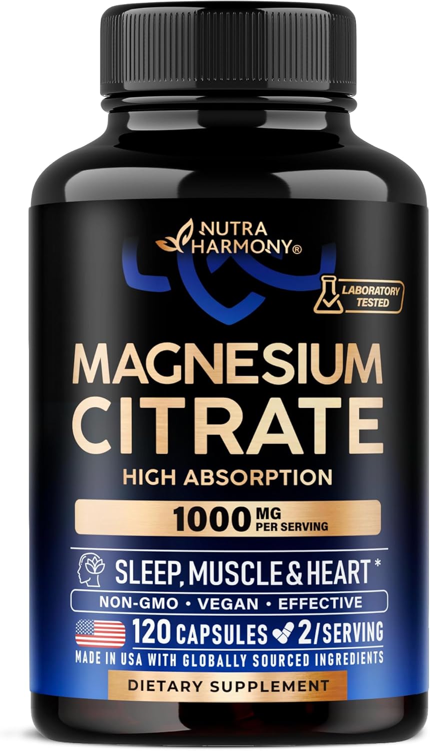 Magnesium Citrate Capsules High Absorption Supplement in Pakistan