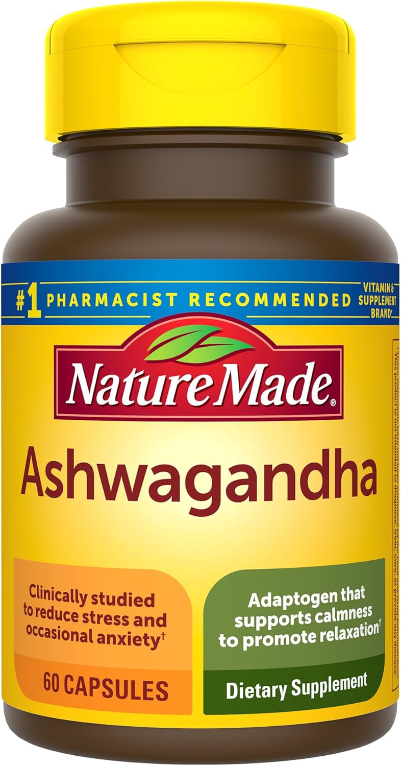 Nature Made Ashwagandha Capsules for Stress Support in Pakistan