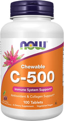 NOW Vitamin C-500 Orange Chewable Tablets in Pakistan