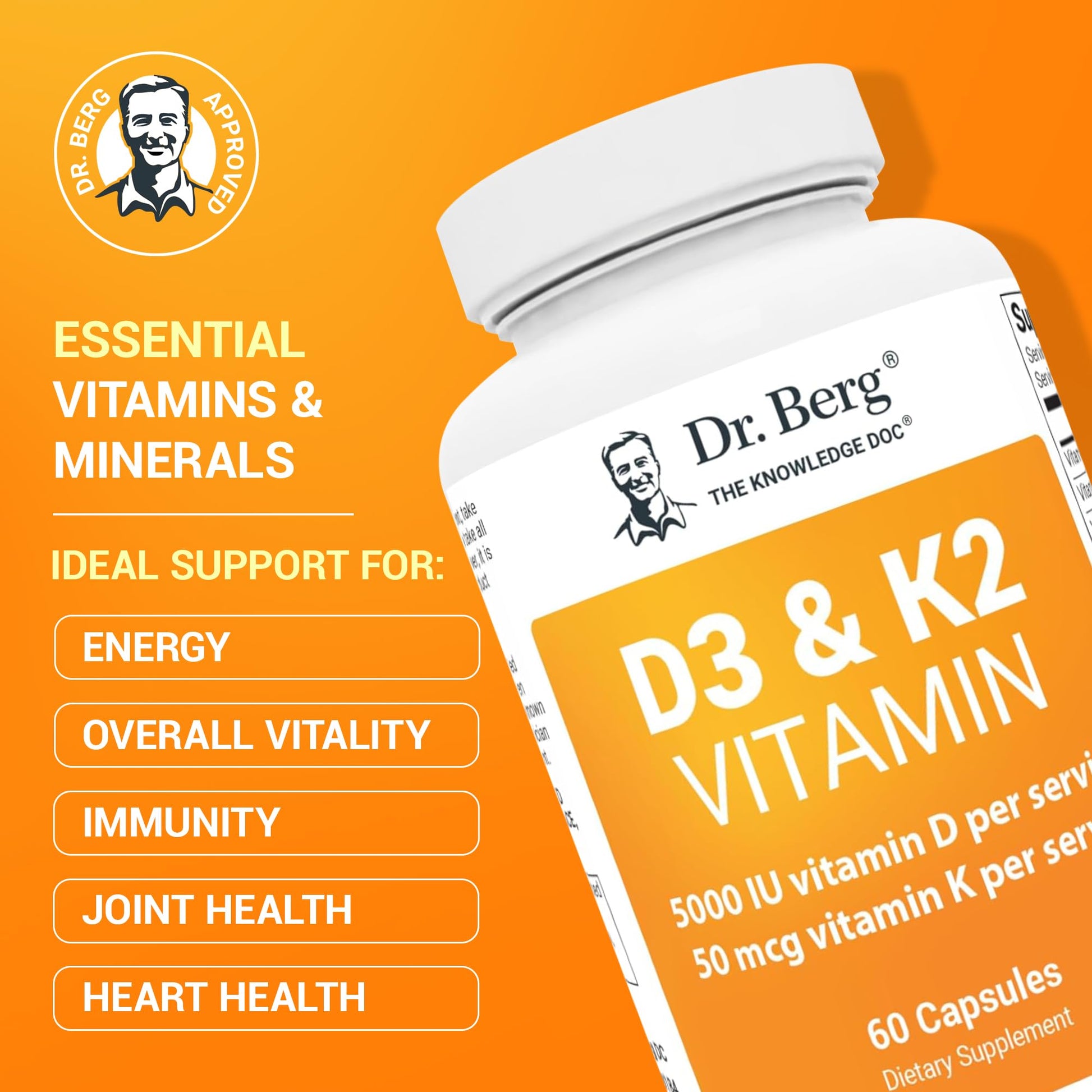 Imported Dr Berg D3 K2 Vitamin in Pakistan