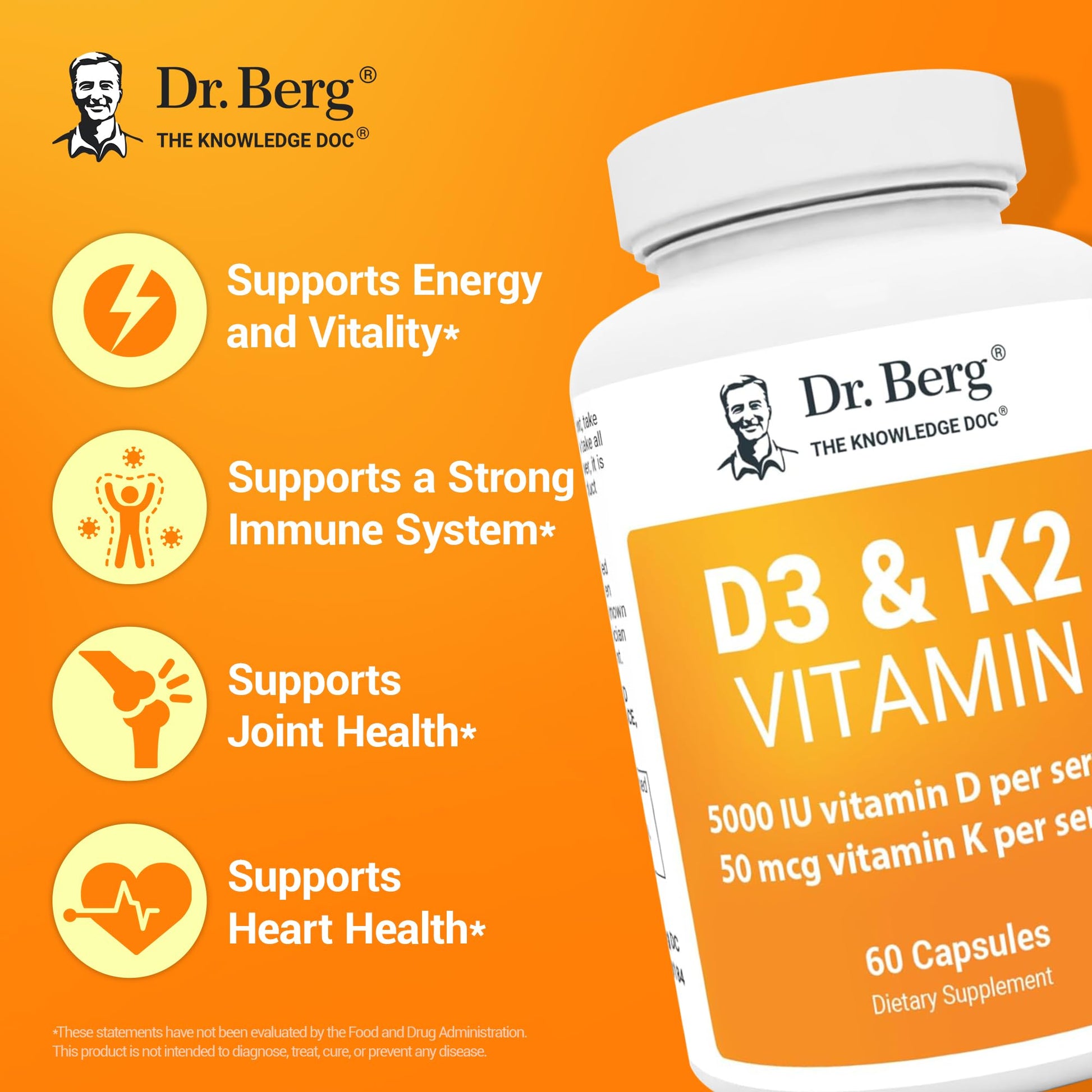 USA Imported Dr Berg D3 K2 Vitamin in Pakistan