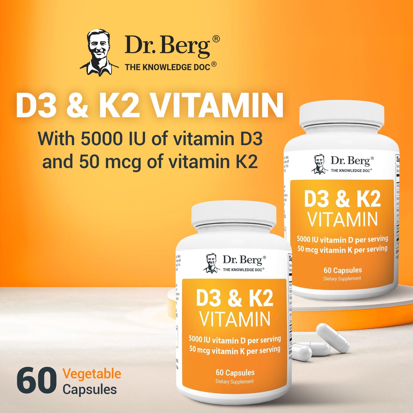 Dr Berg D3 K2 Vitamin in Pakistan USA Imported