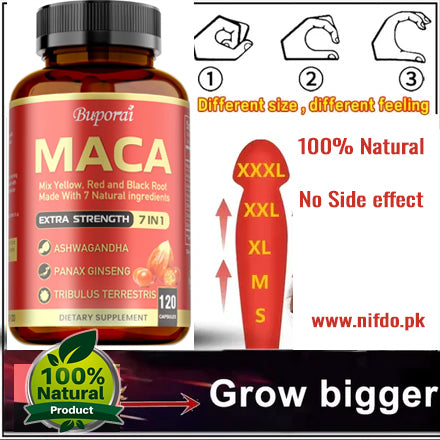 Maca-Root-Extract-Capsules-Strength-Mood-Supplements-Male-Enhancement-Capsules-Adult-Healthcare-in-Pakistan
