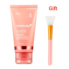 Medicube Collagen Night Wrapping Facial Mask with Jelly Brush - Buy online in Pakistan