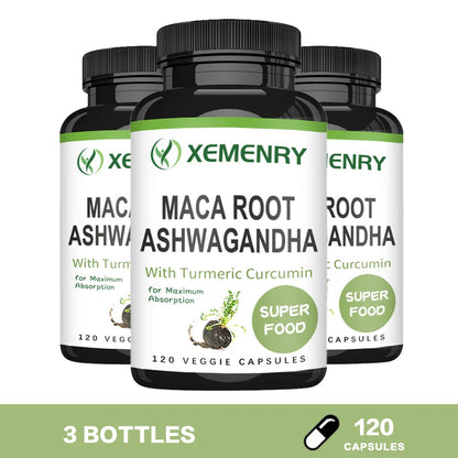 Maca Root Ashwagandha Supplement in Pakistan - Improve Mood, Relieve Stress, Enhance Energy and Endurance