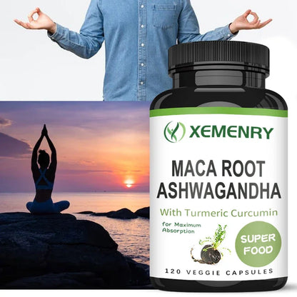 Maca Root Ashwagandha Supplement in Pakistan - Improve Mood, Relieve Stress, Enhance Energy and Endurance