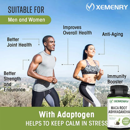 Maca Root Ashwagandha Supplement in Pakistan - Improve Mood, Relieve Stress, Enhance Energy and Endurance