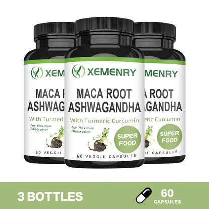 Maca Root Ashwagandha Supplement in Pakistan - Improve Mood, Relieve Stress, Enhance Energy and Endurance