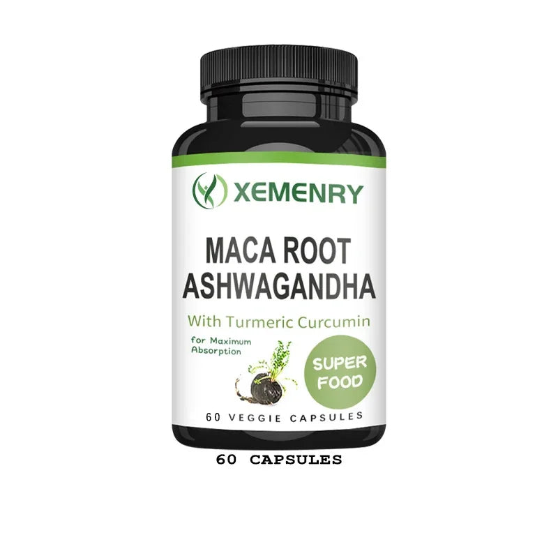 Maca Root Ashwagandha Supplement in Pakistan - Improve Mood, Relieve Stress, Enhance Energy and Endurance