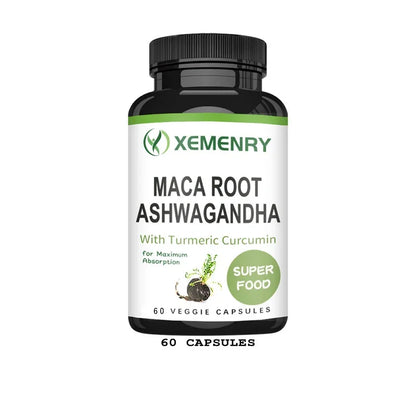 Maca Root Ashwagandha Supplement in Pakistan - Improve Mood, Relieve Stress, Enhance Energy and Endurance