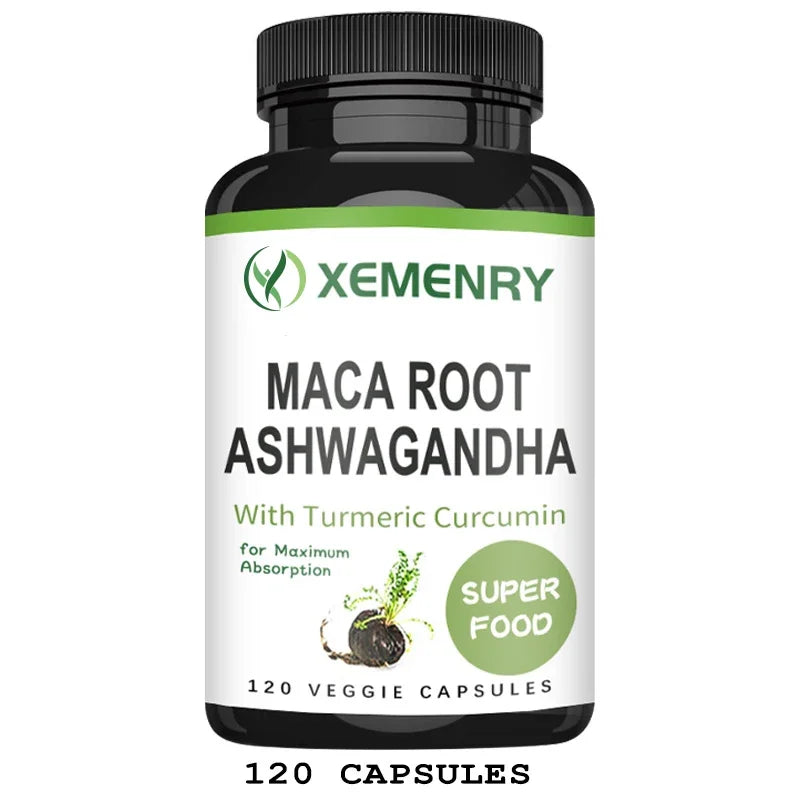 Maca Root Ashwagandha Supplement in Pakistan - Improve Mood, Relieve Stress, Enhance Energy and Endurance