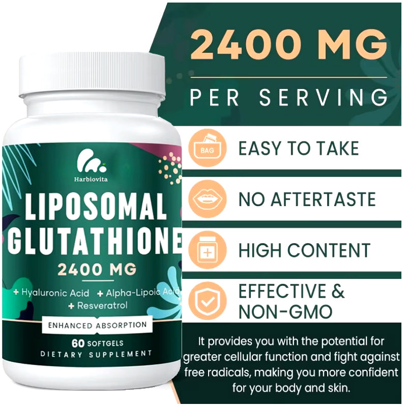 Harbiovita Liposomal Glutathione capsules Pakistan