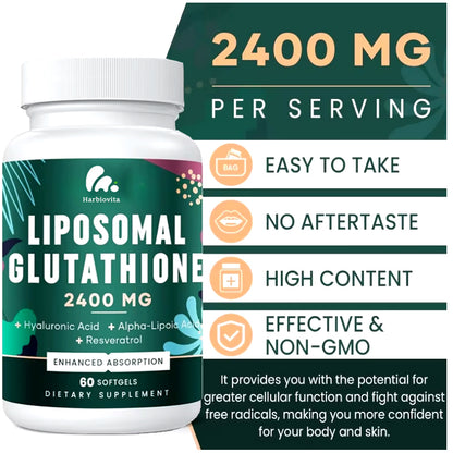 Harbiovita Liposomal Glutathione capsules Pakistan